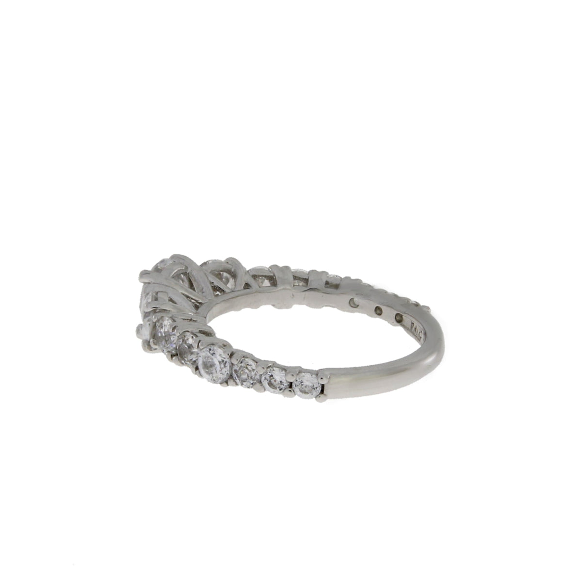 Natural Cubic Zirconium CZ SS Bridal Sterling Silver