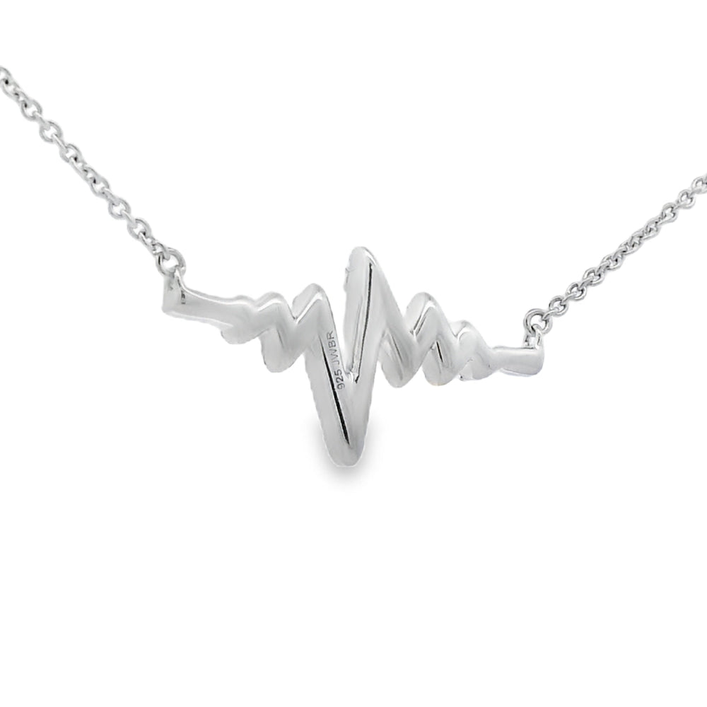 Genuine .17ct Diamond Fashion Pendants Sterling Silver