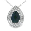 .03ct Onyx Diamond Fashion Pendants 10KT White Gold