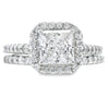 Natural Cubic Zirconia CZ SS Bridal Sterling Silver