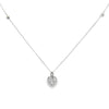 Natural .31ct Diamond Fashion Pendants 14KT White Gold