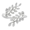 Natural .10ct Diamond Ring Sterling Silver