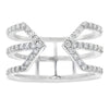 Genuine .50ct Diamond Ring 10KT White Gold