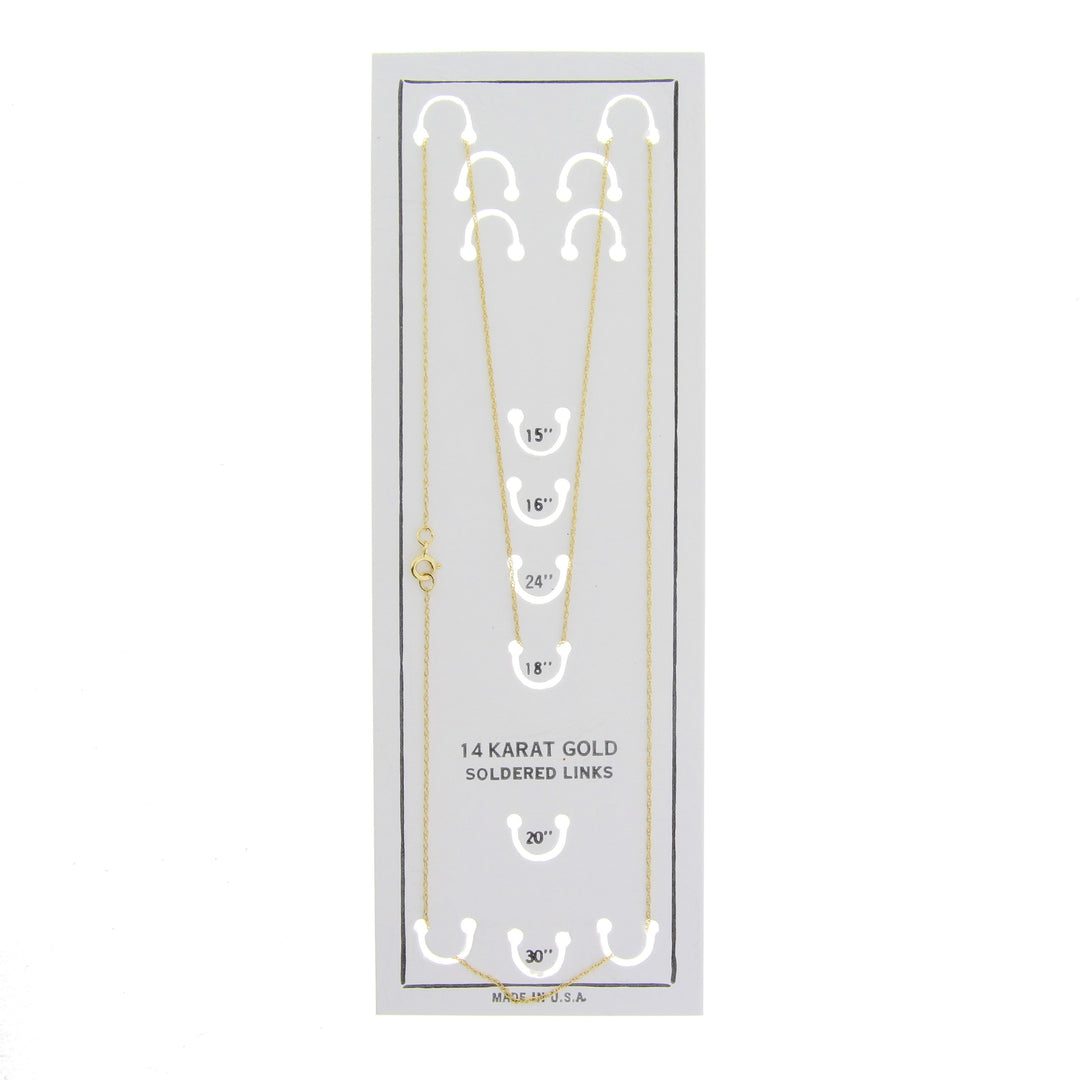 Womens chains 14KT Yellow Gold