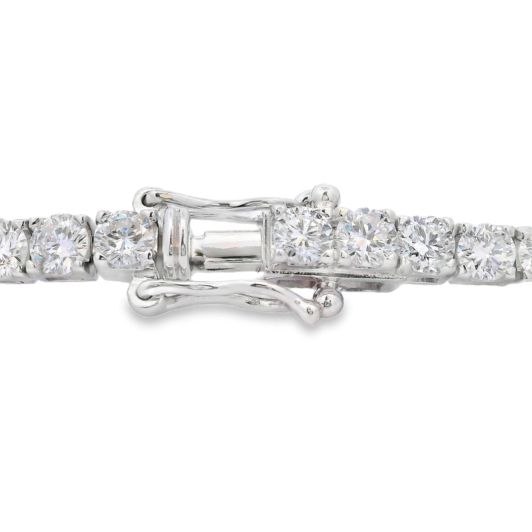 Lab Grown Diamond Tennis Bracelet Sterling Silver