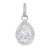 4.23ct Moissanite Fashion Pendants Sterling Silver