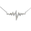 Genuine .17ct Diamond Fashion Pendants Sterling Silver