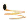 Genuine .78ct Sapphire Diamond Ring 14KT Yellow Gold