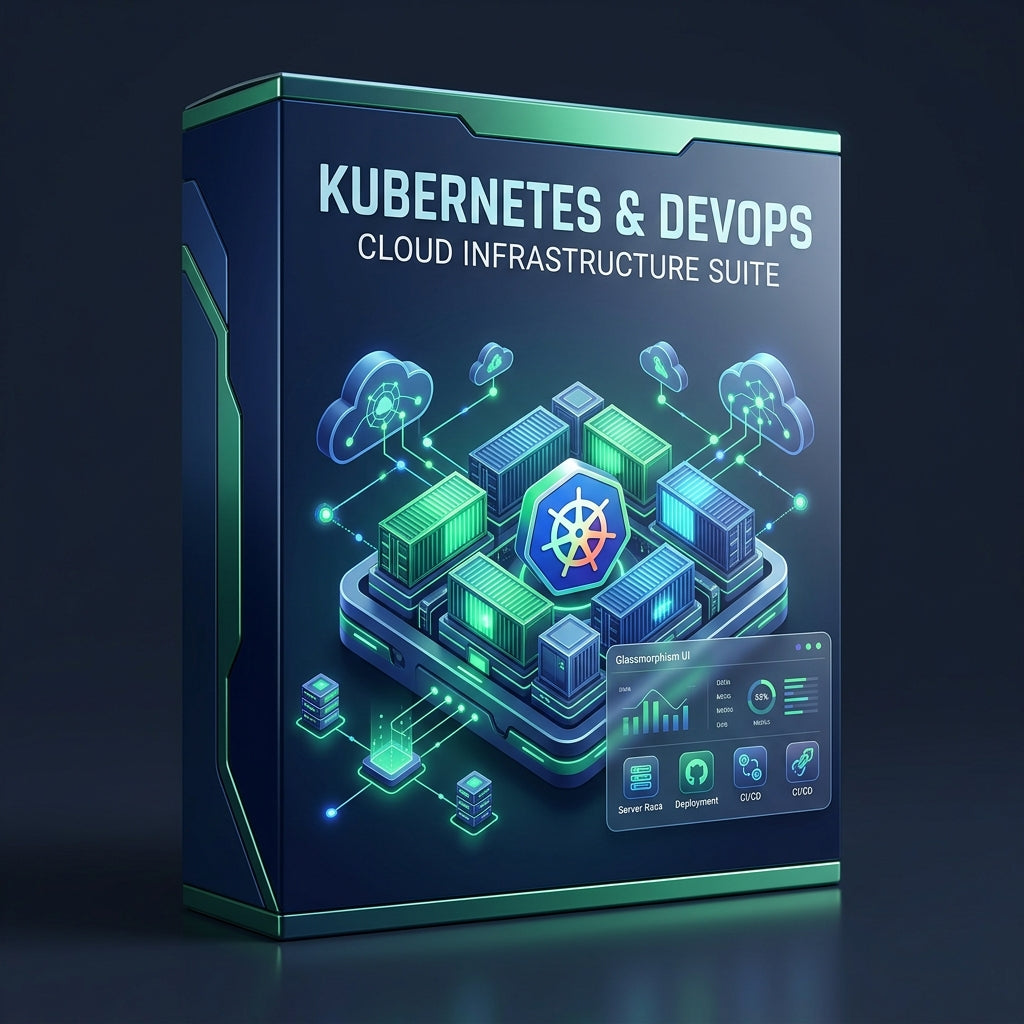 DevOps Kubernetes Master Suite Product Cover Mockup