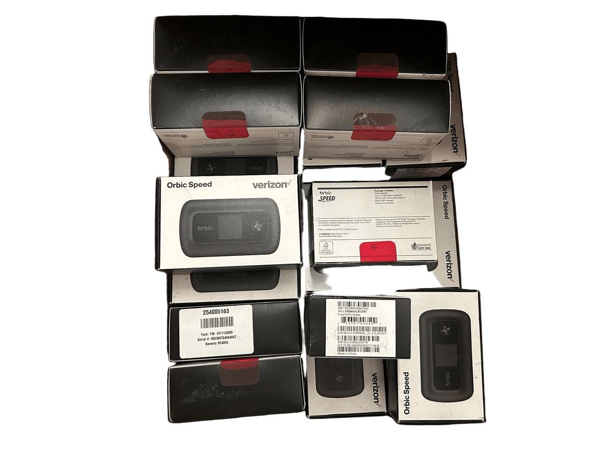 Open Box - RayHunter IMSI Catcher / Stingray Detector – Orbic RC400L Mobile Hotspot Professionally Installed • Updated • Fully Tested