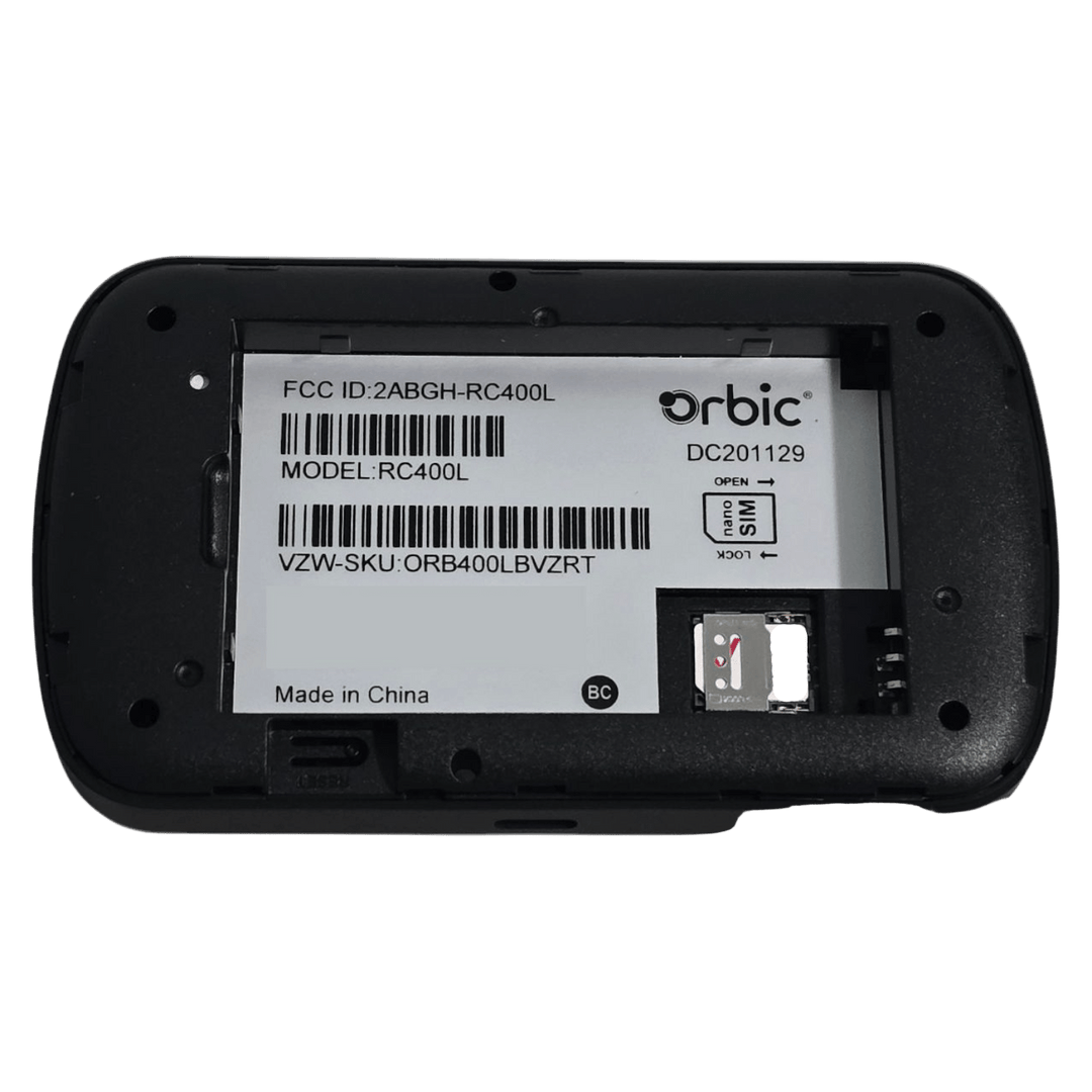 Orbic RCL400 LTE Hotspot with RayHunter + DagShell Installed - Privacy, IMSI Catcher Detection & Network Research Tool