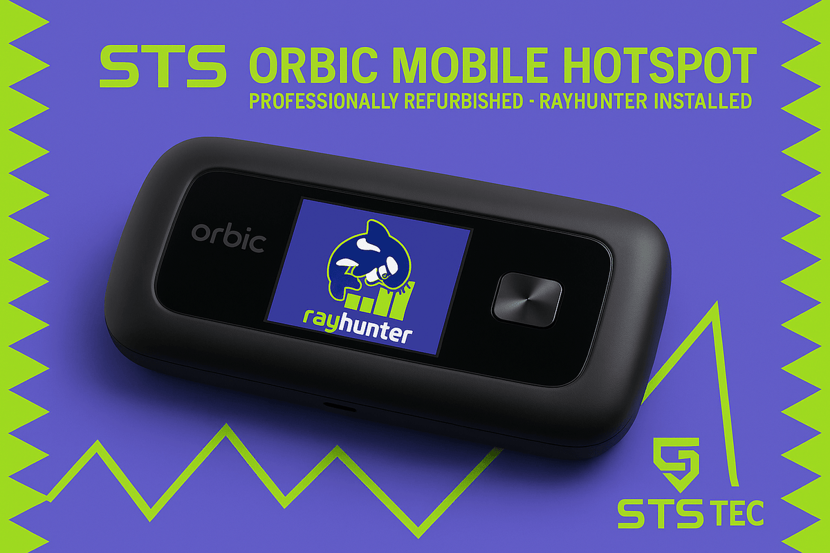 Detector de IMSI Catcher RayHunter Orbic RC400L | Hotspot de detección de Stingray/simulador de estación base