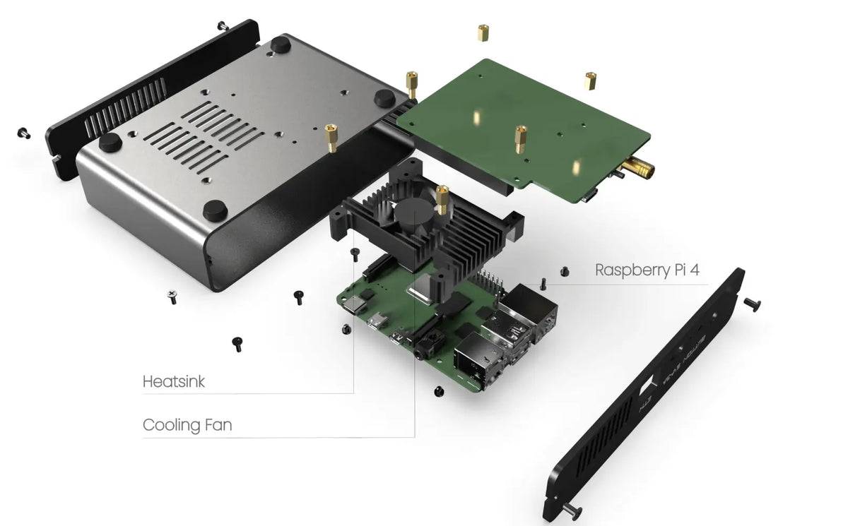 STS Collective OpenMANET SenseCAP HaLow Mesh Gateway – M1 Modificado (WM6108, Nodo Fuera de Red de 915MHz, Preflasheado)
