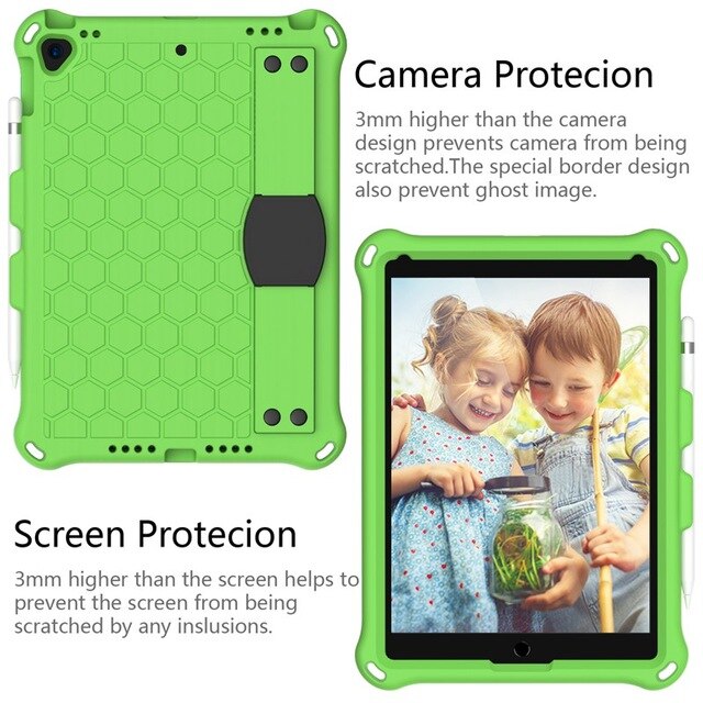 Funda antichoque segura para niños/adultos para iPad