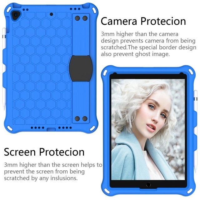 Funda antichoque segura para niños/adultos para iPad