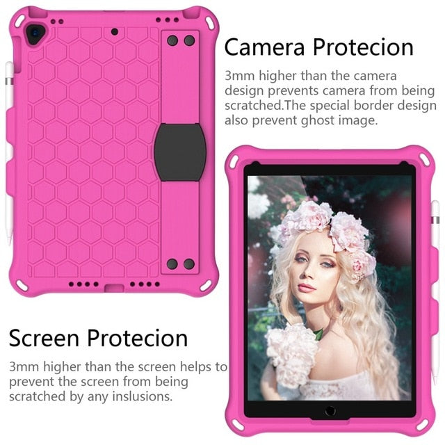 Funda antichoque segura para niños/adultos para iPad