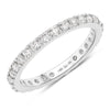1.00 Carat Lab Grown Diamond 14K White Gold Ring