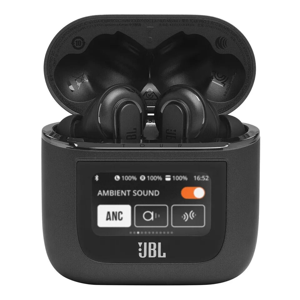 JBL Tour Pro 2 - ANC True Wireless Earbuds - Touch-Screen Smart Case