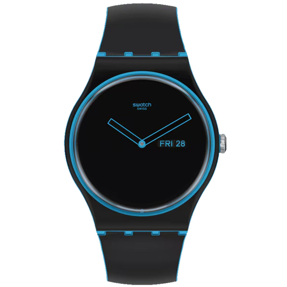 Мужские часы Swatch Originals Monthly Drops Minimal Line Blue