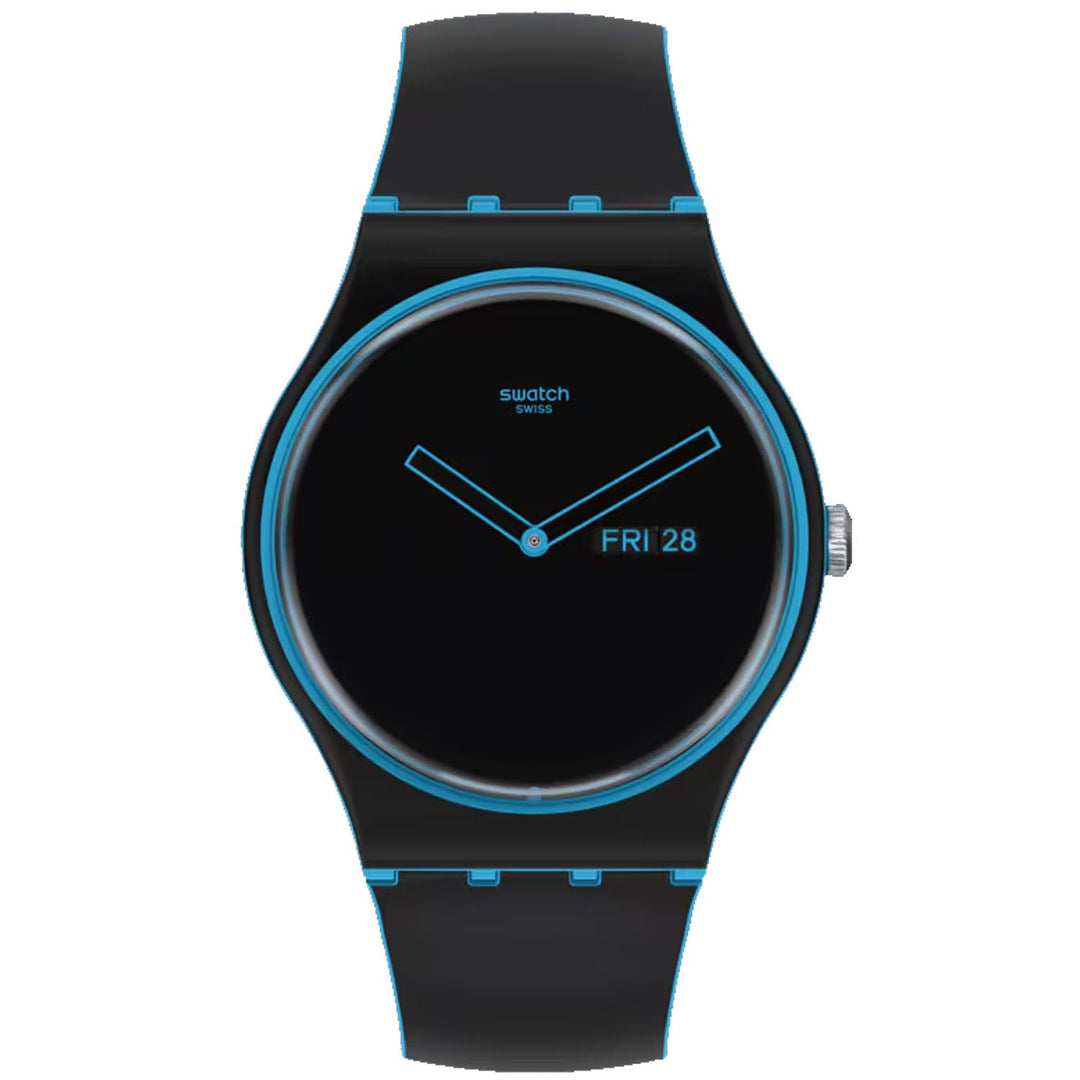 Мужские часы Swatch Originals Monthly Drops Minimal Line Blue