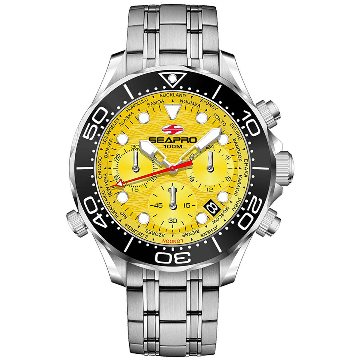 Temporizador Mondial para hombre Seapro