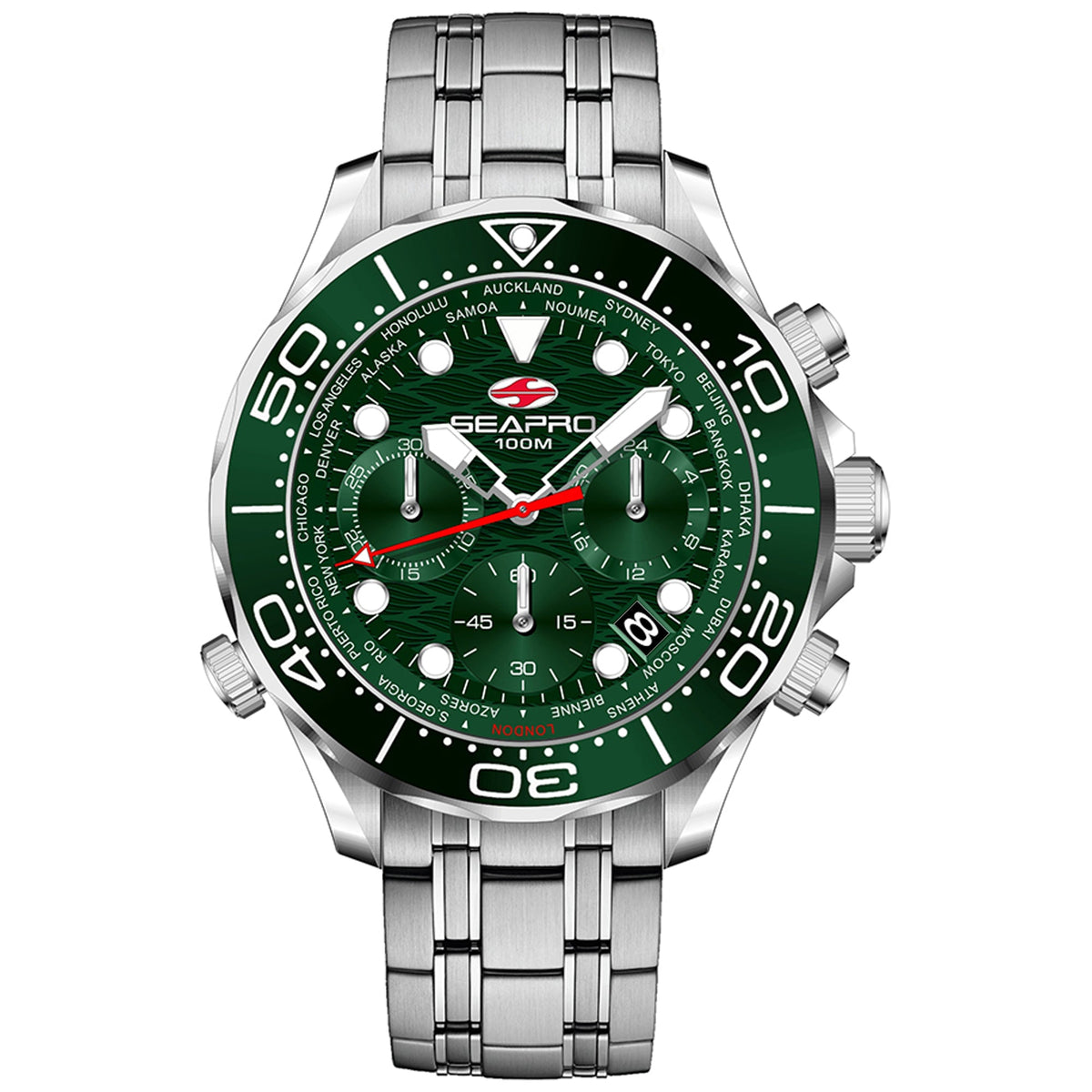 Temporizador Mondial para hombre Seapro