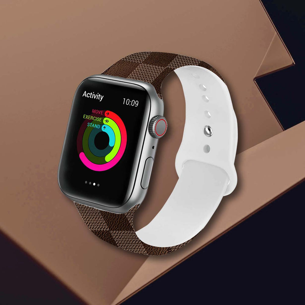Ремешок для Apple Watch | Коричневая клетка
