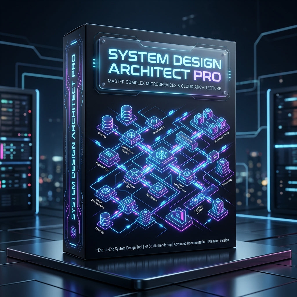 System Design Architect Pro Product Cover Mockup