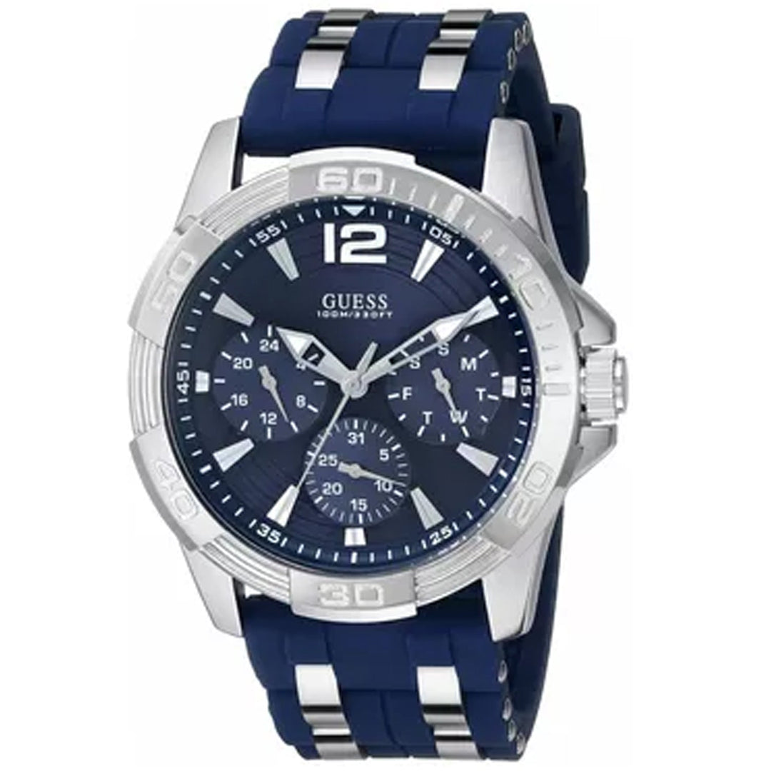 Мужские часы Guess Multi-Function с синим циферблатом