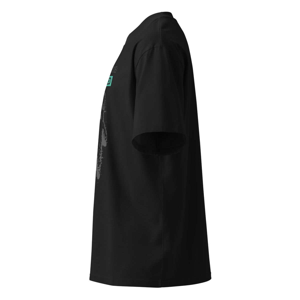 Ghost Mode: Enabled – Oversized Organic High-Neck T-Shirt - image 8 of 20