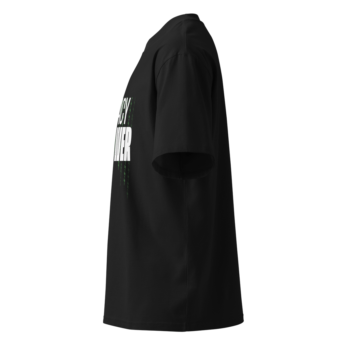 Privacy Is Power – Oversized Organic High-Neck T-Shirt - image 8 of 16