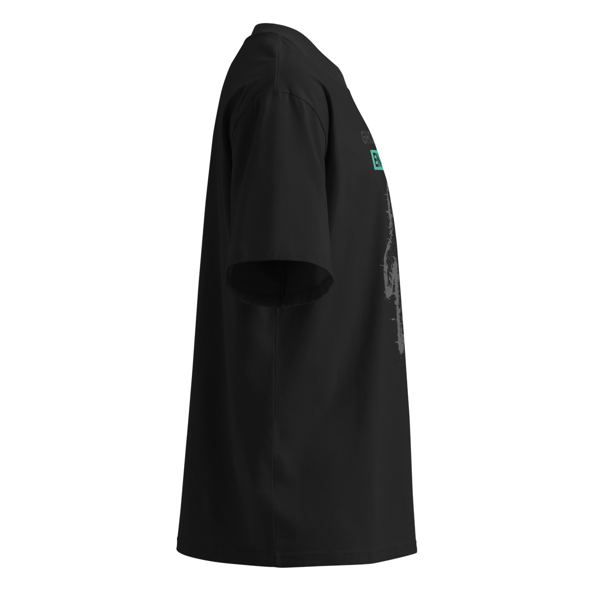 Ghost Mode: Enabled – Oversized Organic High-Neck T-Shirt - image 7 of 20