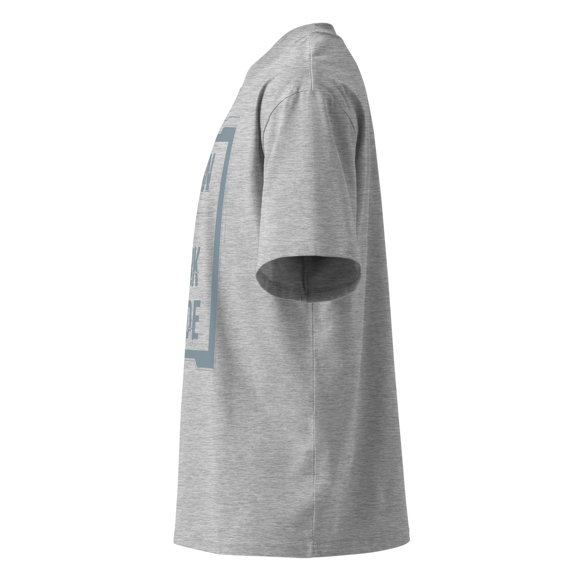 Born in Dark Mode – Oversized Organic High-Neck T-Shirt - imagen 12 de 20