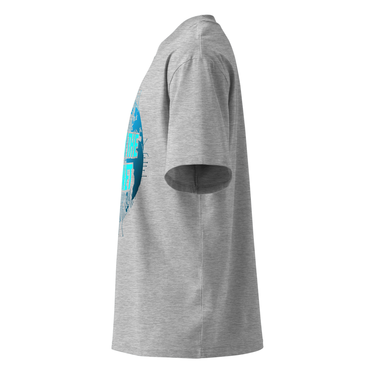 Hack The Planet – Oversized Organic High-Neck T-Shirt - image 12 of 20