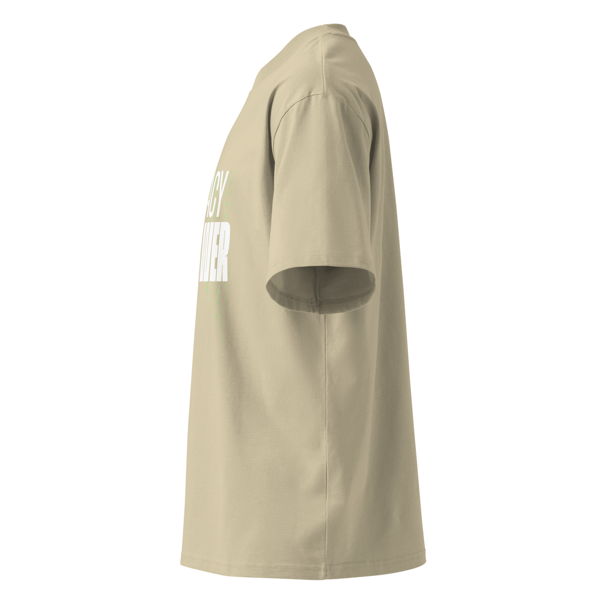 Privacy Is Power – Oversized Organic High-Neck T-Shirt - image 16 of 16