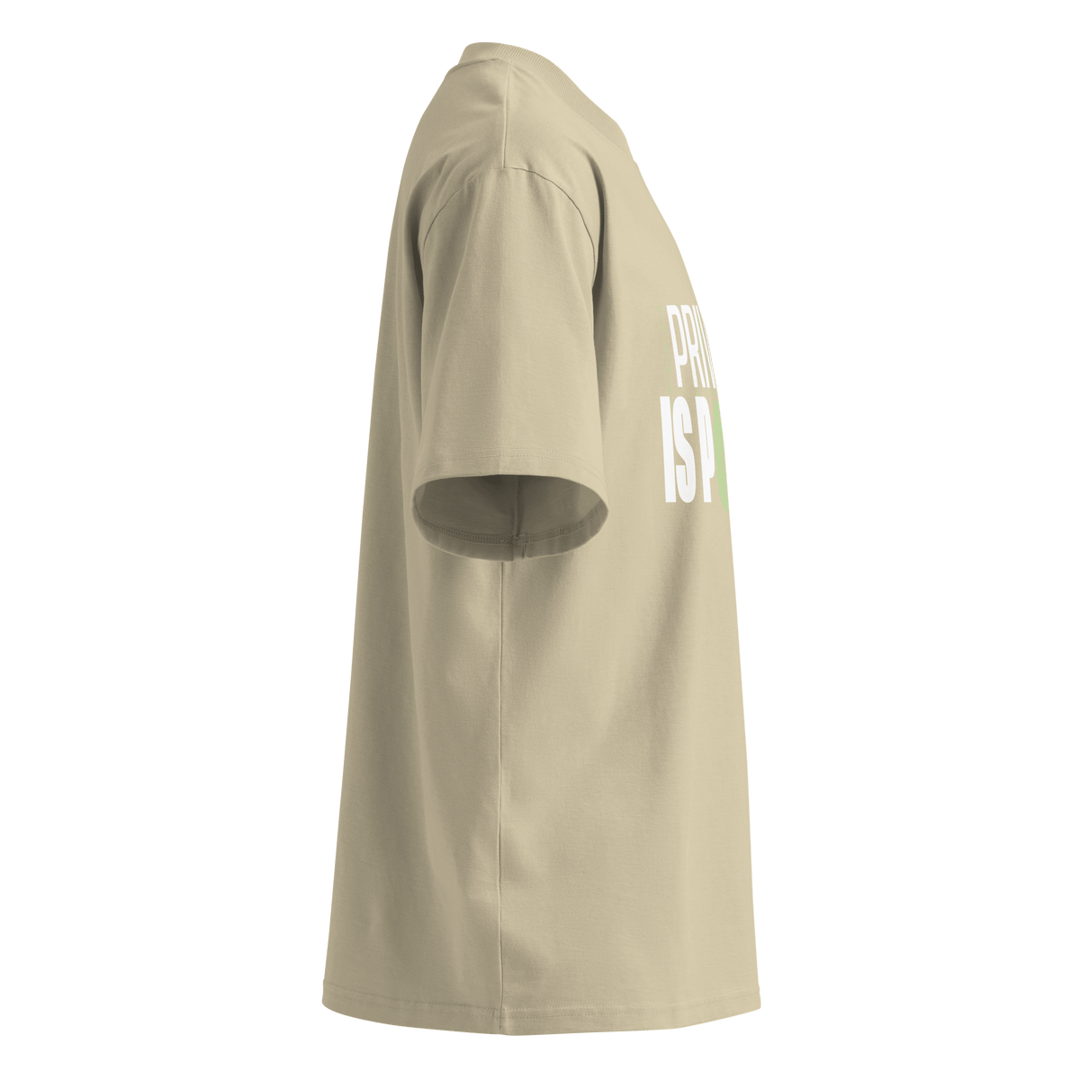 Privacy Is Power – Oversized Organic High-Neck T-Shirt - image 15 of 16